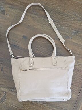 kate spade Pale Pink Leather Shoulder Tote